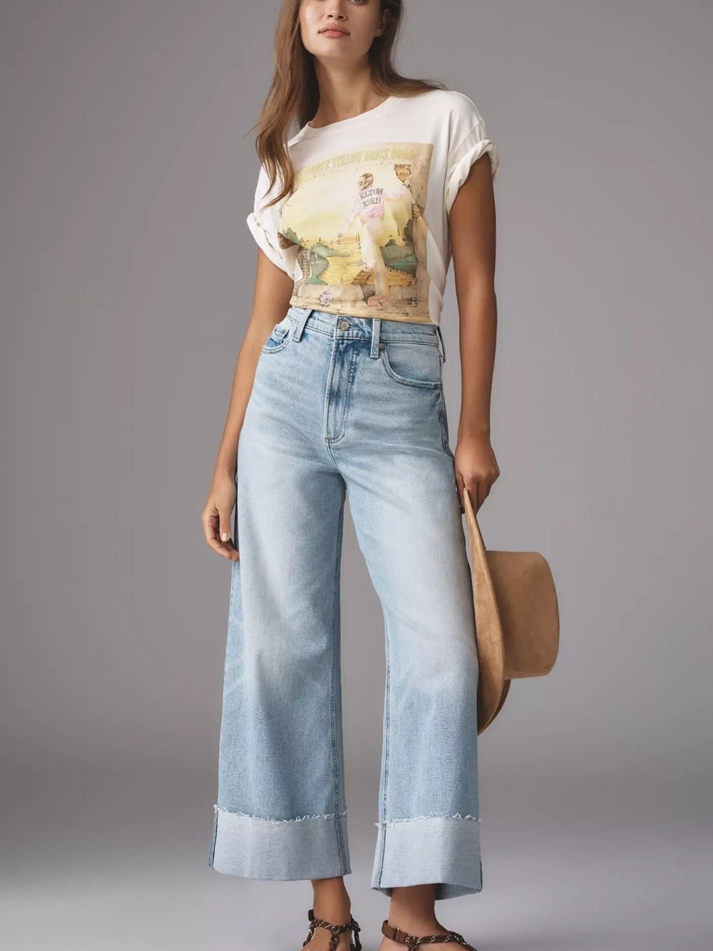 PISTOLA Denim High-Rise Wide Leg Jeans